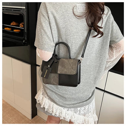 2026 Trendy, exquisite, simple handbag, fashionable shoulder bag, women's shopping, commuting handbag, women's