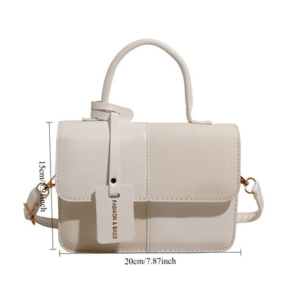 2026 Trendy, exquisite, simple handbag, fashionable shoulder bag, women's shopping, commuting handbag, women's