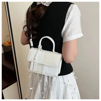 2026 Trendy, exquisite, simple handbag, fashionable shoulder bag, women's shopping, commuting handbag, women's