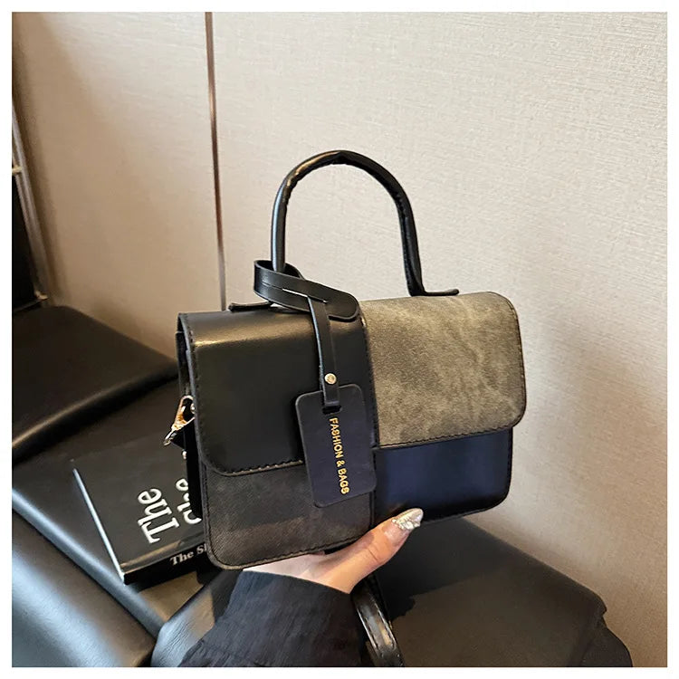 2026 Trendy, exquisite, simple handbag, fashionable shoulder bag, women's shopping, commuting handbag, women's