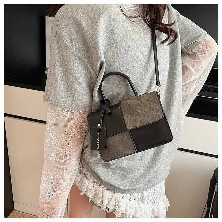 2026 Trendy, exquisite, simple handbag, fashionable shoulder bag, women's shopping, commuting handbag, women's