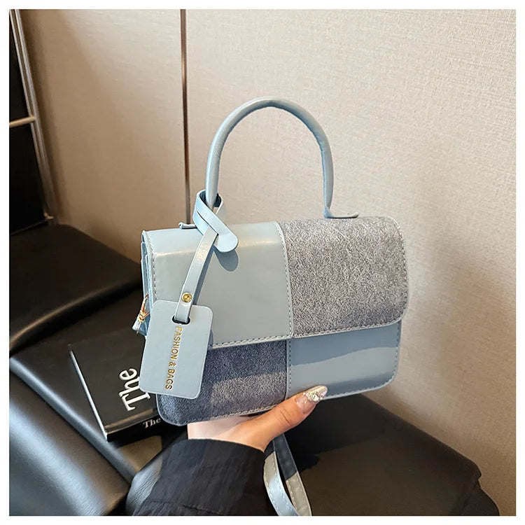 2026 Trendy, exquisite, simple handbag, fashionable shoulder bag, women's shopping, commuting handbag, women's