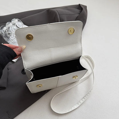 2026 Trendy, exquisite, simple handbag, fashionable shoulder bag, women's shopping, commuting handbag, women's
