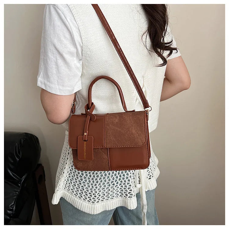 2026 Trendy, exquisite, simple handbag, fashionable shoulder bag, women's shopping, commuting handbag, women's