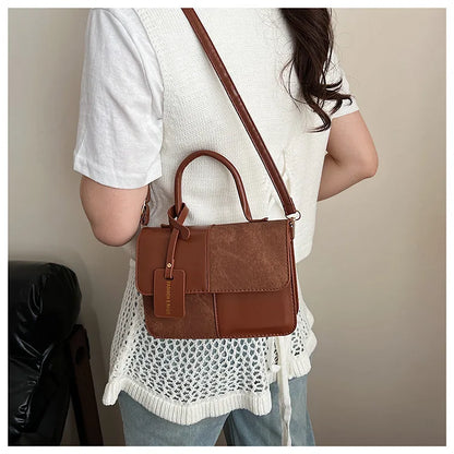 2026 Trendy, exquisite, simple handbag, fashionable shoulder bag, women's shopping, commuting handbag, women's