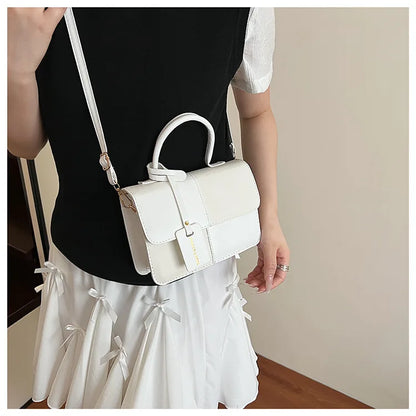 2026 Trendy, exquisite, simple handbag, fashionable shoulder bag, women's shopping, commuting handbag, women's