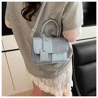 2026 Trendy, exquisite, simple handbag, fashionable shoulder bag, women's shopping, commuting handbag, women's