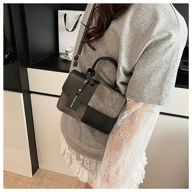 2026 Trendy, exquisite, simple handbag, fashionable shoulder bag, women's shopping, commuting handbag, women's
