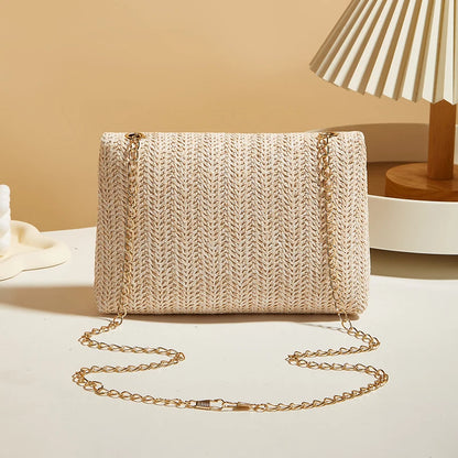Crossbody Bag for Women Chain Strap Banquet Stylish Accessory Shoulder Bag for Day-to-Night Outfits